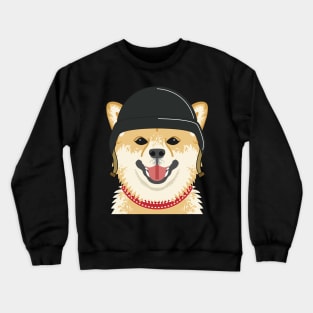 shiba, shiba dog, shiba crypto, crypto shiba, shiba cryptocurrency, robot dog, dog robot, dog army Crewneck Sweatshirt